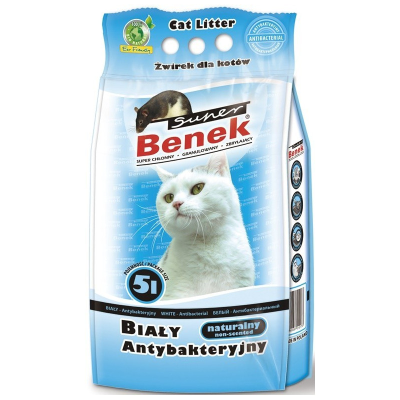 Cat Litter - Certech Super Benek White 5l