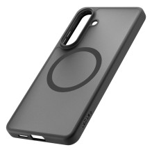 „Samsung Capella“ magnetinis dėklas, skirtas „Samsung Galaxy S26+“, suderinamas su „MagSafe“ – juodas