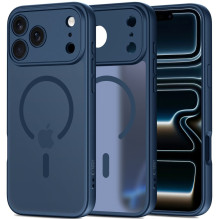 „Tech-Protect BasicMag MagSafe“ dėklas, skirtas „iPhone 17 Pro“ – tamsiai mėlynas