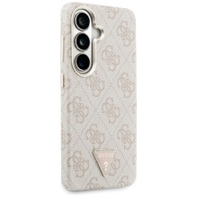 Etui Guess 4G Triangle Logo MagSafe ir Samsung Galaxy S26 – rožowe