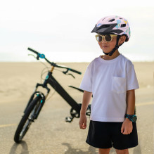 Wozinsky Children's MTB Bike Helmet with Detachable Visor XS - Pink