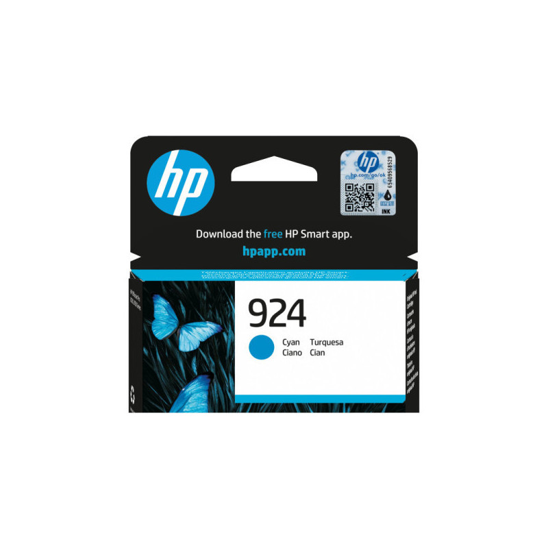 OEM cartridge HP 924 (4K0U3NE) Cyan