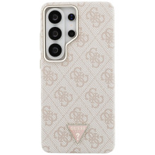 Etui Guess 4G Triangle Logo MagSafe ir Samsung Galaxy S26 Ultra - rožowe