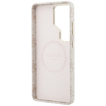 Etui Guess 4G Triangle Logo MagSafe ir Samsung Galaxy S26 Ultra - rožowe