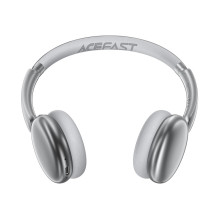 Acefast H8 Wireless On-Ear Headphones with ANC - Silver