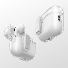 „AmazingThing AirPods Pro 3“ minimalaus dydžio dėklas, skaidrus