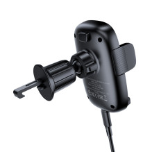 Acefast D48 Car Air Vent Mount with Wireless Charger - Black