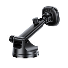 Acefast D47 Magnetic Dashboard Mount with Wireless Charger - Black