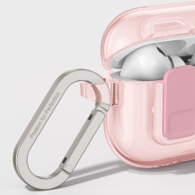 „AmazingThing“ minimalaus dizaino dėklas, skirtas „AirPods Pro 3“ – rožinis