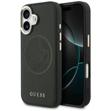 „Guess“ perforuotas 4G „MagSafe“ dėklas, skirtas „iPhone 17“ – juodas