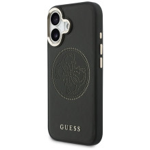 Guess Perforated 4G MagSafe case for iPhone 17 - black