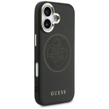 Guess Perforated 4G MagSafe case for iPhone 17 - black