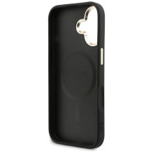 Guess Perforated 4G MagSafe case for iPhone 17 - black