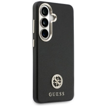 Etui Guess Rhinestone Round logotipas „MagSafe“ ir „Samsung Galaxy S26“ – puikus