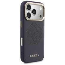 „Guess“ perforuotas 4G „MagSafe“ dėklas, skirtas „iPhone 17 Pro Max“ – mėlynas