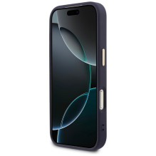 „Guess“ perforuotas 4G „MagSafe“ dėklas, skirtas „iPhone 17 Pro“ – mėlynas