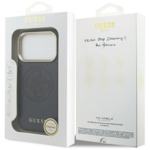 Guess Perforated 4G MagSafe case for iPhone 17 Pro - blue