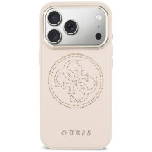 Guess Perforated 4G MagSafe Case for iPhone 17 Pro - Pink