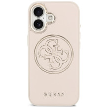 Guess Perforated 4G MagSafe Case for iPhone 17 - Pink