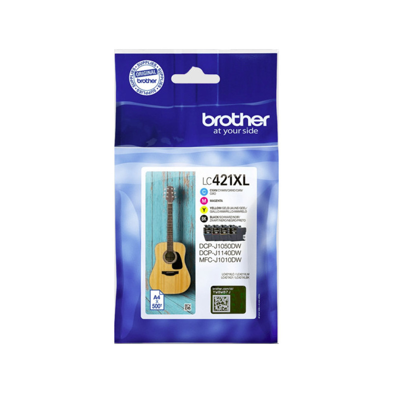 OEM cartridge set Brother LC421XLVAL