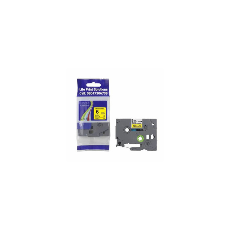 Analog tape Brother TZE-611, 6mm