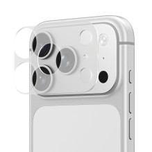 „AmazingThing“ objektyvo modulio apsauga, skirta „iPhone 17 Pro Max“ kameros salai – skaidrus matinis