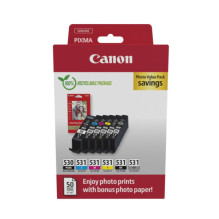 OEM cartridge set Canon PGI-530 / CLI-531 (6117C004) BK,C,M,Y,GY