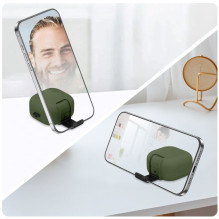 „Tech-Protect“ plonas kabliuko dėklas „Samsung Galaxy Buds 4 / 4 Pro“ – žalias