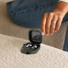 „Tech-Protect“ plonas kabliuko dėklas „Samsung Galaxy Buds 4 / 4 Pro“ – žalias