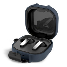 Tech-Protect Slim Hook Case for Samsung Galaxy Buds 4 / 4 Pro - Navy Blue Tech-Protect Slim Hook Case for Samsung Galaxy Buds 4 / 4 Pro - Navy Blue