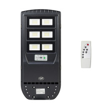 PNI SL220 200W street lighting lamp package, with built-in solar panel and Sticky Pad Blue included