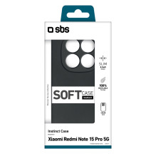 SBS Instinct dėklas, skirtas Xiaomi Redmi Note 15 Pro - juodas