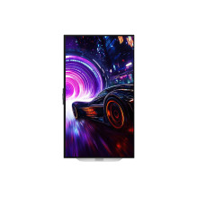 „Samsung S32FG810SU“ kompiuterio monitorius 81,3 cm (32") 2160 x 3840 pikselių 4K „Ultra HD“ OLED Sidabras