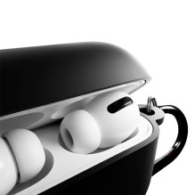 „Puro Icon“ dėklas, skirtas „AirPods Pro 3“ – juodas
