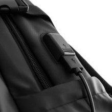 Wozinsky WPW-20L Travel Backpack with Laptop Pocket 40x20x25 cm for the Luggage Hold - Black