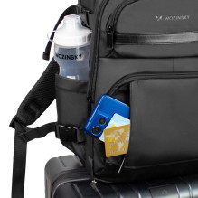 Wozinsky WPW-20L Travel Backpack with Laptop Pocket 40x20x25 cm for the Luggage Hold - Black