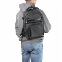Wozinsky WPW-20L Travel Backpack with Laptop Pocket 40x20x25 cm for the Luggage Hold - Black