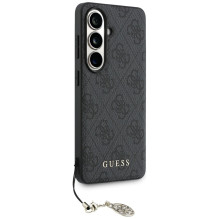 Guess 4G Classic Logo Charm MagSafe case for Samsung Galaxy S26 - black