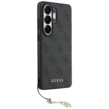 „Guess 4G Classic Logo Charm MagSafe“ dėklas, skirtas „Samsung Galaxy S26 Ultra“ – juodas