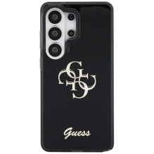 Guess IML Big Metal 4G Script case for Samsung Galaxy S26 Ultra - black