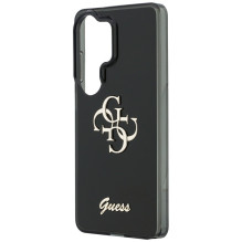 Guess IML Big Metal 4G Script case for Samsung Galaxy S26 Ultra - black