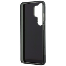 „Guess IML Big Metal 4G Script“ dėklas, skirtas „Samsung Galaxy S26 Ultra“ – juodas
