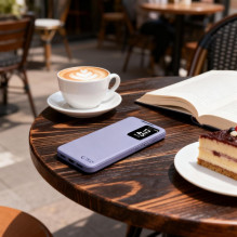 „Tech-Protect“ išmanusis piniginės dėklas, skirtas „Samsung Galaxy S26+“ – violetinis