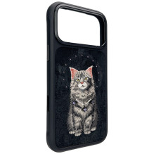 Nimmy Lucky Fashion Cat MagSafe case for iPhone 17 Pro Max - black