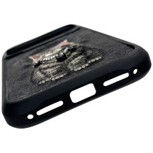 Nimmy Lucky Fashion Cat MagSafe case for iPhone 17 Pro Max - black