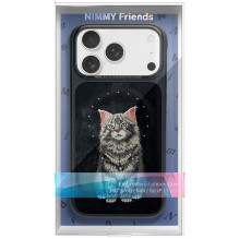 Nimmy Lucky Fashion Cat MagSafe case for iPhone 17 Pro Max - black