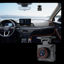 AKEEYO P1 automobilio vaizdo įrašymo įrenginys „FullHD“ 30 kadrų per sekundę – juodas