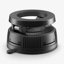 „Spigen MFT36 MagSafe“ automobilio laikiklis prietaisų skydeliui / priekiniam stiklui - juodas