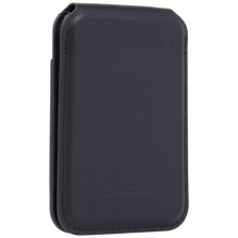Lamborghini D1 Genuine Leather MagSafe Phone Wallet - Black and Green