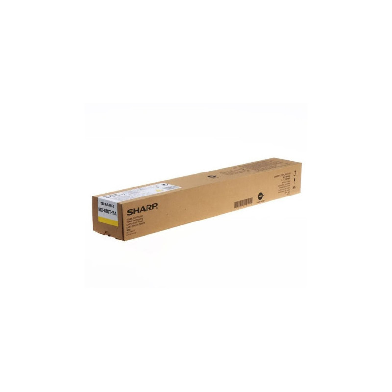 OEM kasetė Sharp MX61GTYA Yellow